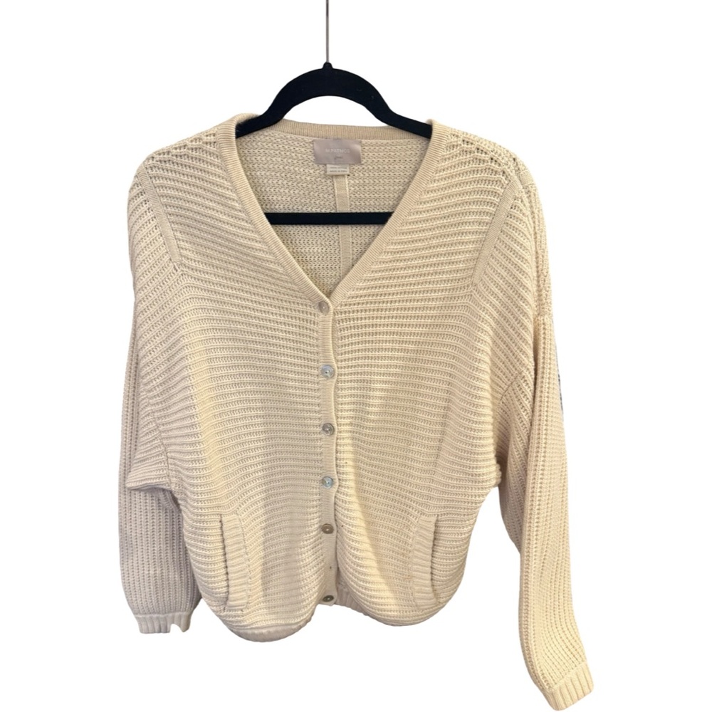 M Patmos | Cream Knit Women's Sweater
